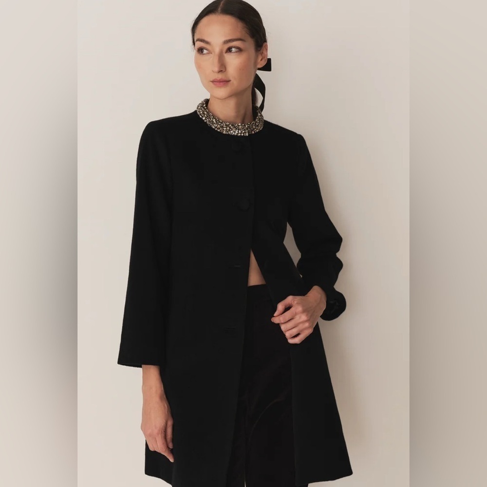 DÔEN Heirloom Annemarie Cashmere Blend Coat NWT - Picture 2 of 12